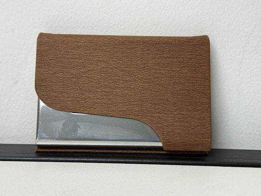 Porta-Cartões em Cortiça e Metal