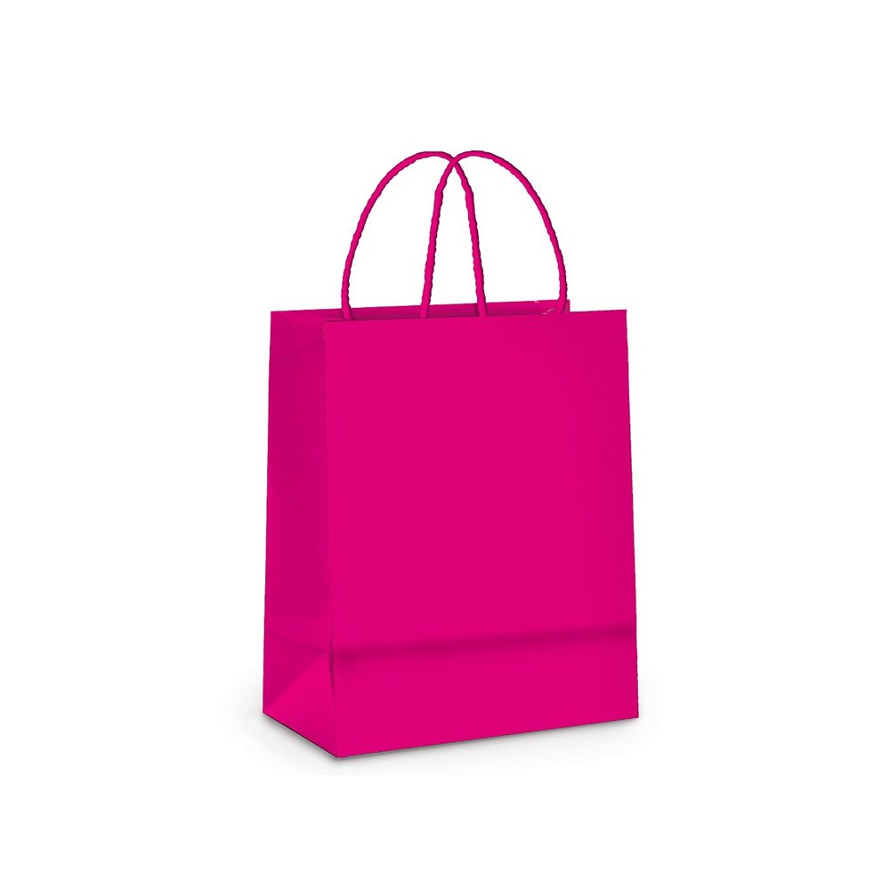 Sacola Rosa com Alça (L)